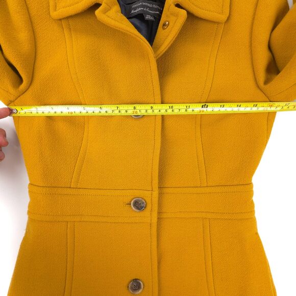 NEW J Crew Classic lady day coat Italian double-cloth wool Thinsulate Old Money - Picture 4 of 15